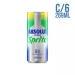 Absolut com sprite 269ml C/6