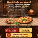 BROTO 20CM 1 SABOR S/BORDA