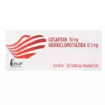 LOSARTAN/HIDROCLOROTIAZ CAJA X30 TAB