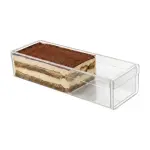 Envase Acrilico con tapa 30x10x7cm