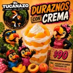 DURAZNOS CON CREMA
