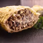 Carne com catupiry