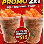 Promo arroz con camaron