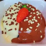Bolo Mini vulcão Dois amores