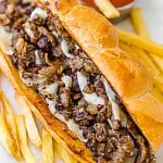 BBQ Grilled Philly Cheesesteak
