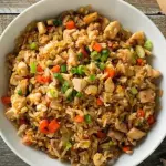 ARROZ ASIÁTICO  COM FRANGO 500G