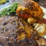 Ribeye e Aragosta al Forno