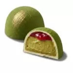 Pistache e framboesa