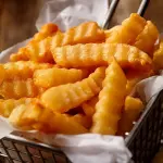 Batata frita Crinkle