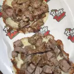 Taco encostrado mixto 2 proteínas