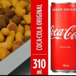 Salgados Fritos + 1 Lata 350ml