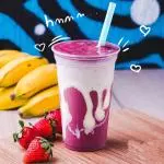 Vitaminas de Açaí com Banana