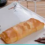 Harumaki banana com chocolate