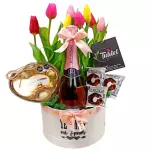 Box de Tulipanes Mixtos