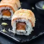 Uramaki Salmão Especial Maçaricado