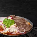 Enchiladas con cecina Atlixquense