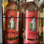 Mezcal doble gusano "orgullo zapoteco" 750 ml 40 % Alc Vol