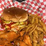 Cele’s Smokehouse burger