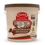 BALDE DOCE LEITE AUREA 4,8KG - CHOCO