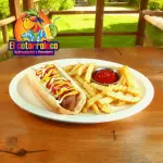 Hot Dogs + Papas