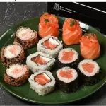 23 peças  salmão