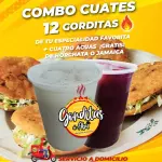Combo Cuates (12 pzas+4 aguas)