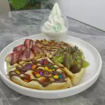 waffles supreme +helado