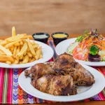 1/2 POLLO+papas ensalada