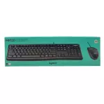 KIT TECLADO C/FIO LOGITECH MK120