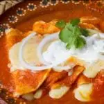 DESAYUNO ENCHILADAS CON HUEVO