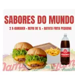 2X-BURGUER ART +REFRI + 1BATATA