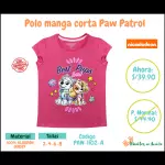 Polo manga corta Paw Patrol