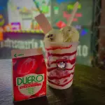 Fresas con crema y Nieve