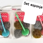 SET DE ESPONJAS PLASTIC FAMILY