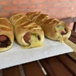 Pão de carne do sol com queijo