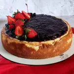 Cheesecake com Frutas Vermelhas