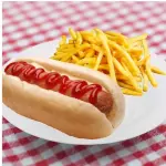 HOT DOG CON PAPAS