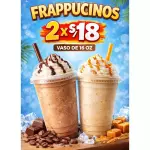 Promo frapuccino x 2