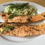 SALMÓN A LA PLANCHA
