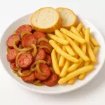 Calabresa com Fritas
