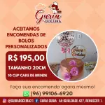 Bolo personalizado 20cm