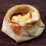 Jamón y provolone