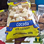 Cocada c/leite ninho em tablete