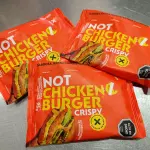 Not chicken burger crispy RK