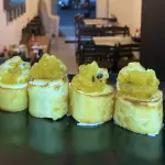 Banana com doce de Maracuja