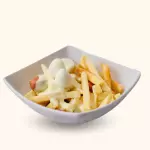 Salchipapa Suiza