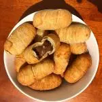 6 tequeños de chocolate