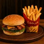 X-CHEDDAR + BATATA