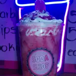 Frappé de vainilla c/ frutos rojos