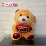 Pelúcia (20 cm) amarelo amor